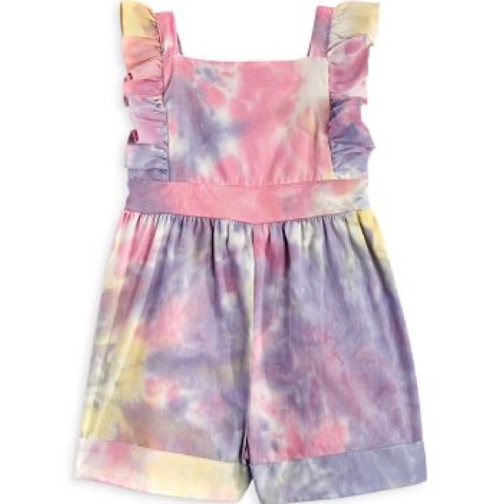 Tie dye romper BNWT